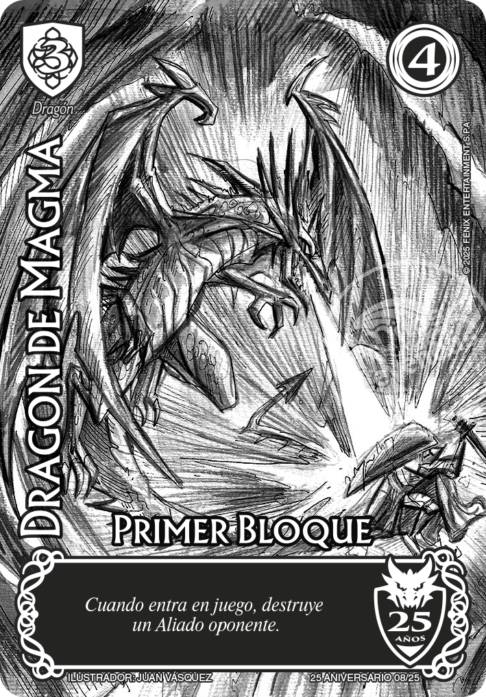 Carta promo Torneo 25 años